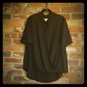 Flowy Black Blouse.